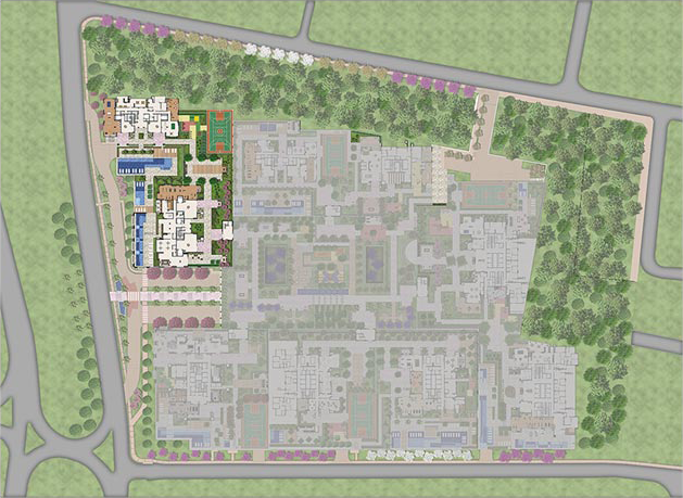 Planta da Região do Condomínio Cidade Maia Reserva