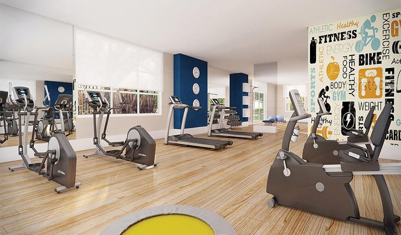 Condomínio com Academia / Espaço Fitness - Cidade Maia Reserva