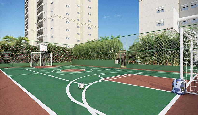 Condomínio com Quadra Esportiva - Cidade Maia Reserva