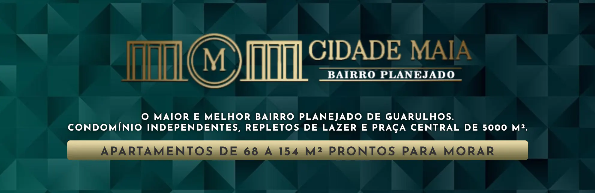 Apartamentos prontos para morar à venda no Cidade Maia DE 68 a 154 m² com condições imperdíveis: Financiamento Direto com a construtora.
